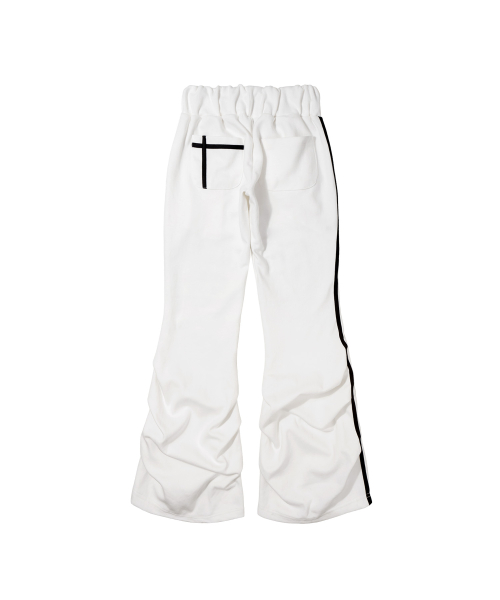 NARCISSISTIC PINTUCK SWEATPANTS (WHITE) F26ZD470