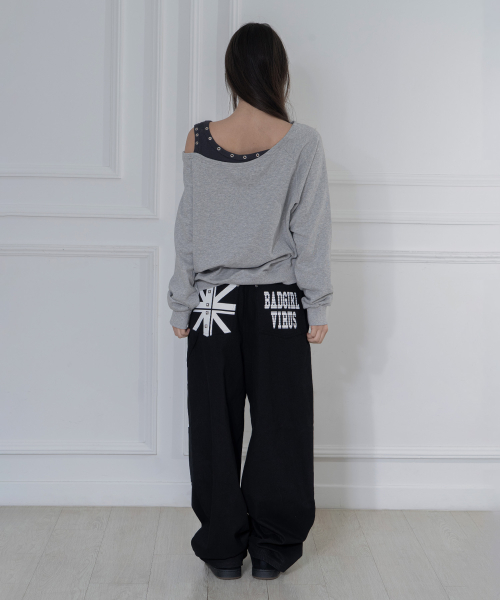 ROSARY NOIRER SWEATSHIRT (MELANGE GRAY) F26ZB016