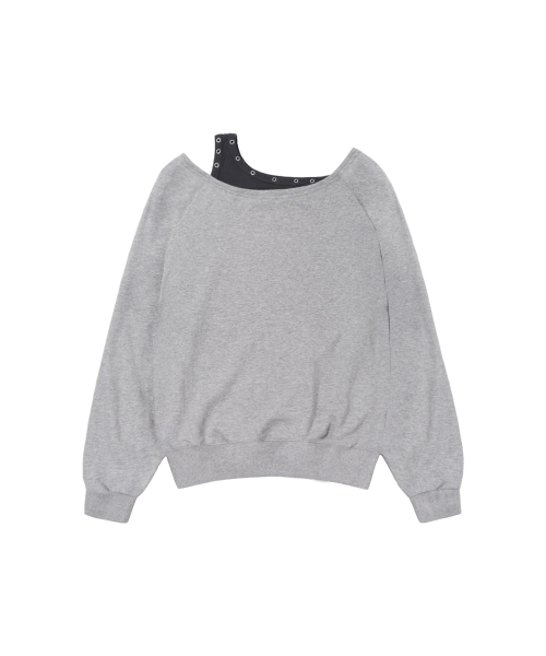 ROSARY NOIRER SWEATSHIRT (MELANGE GRAY) F26ZB016