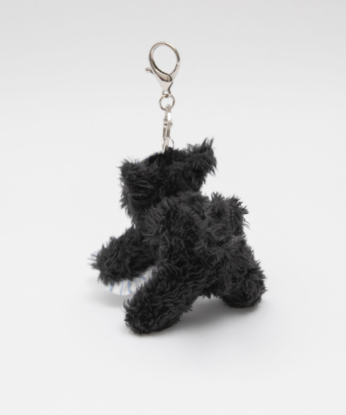 SLEEPY CAT KEYRING LIGHT BLUE