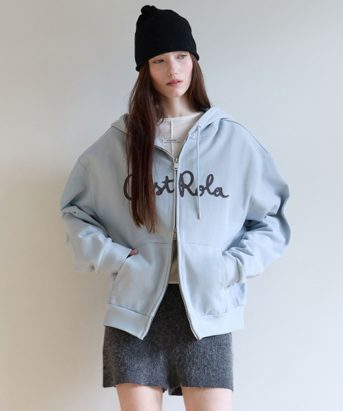 CEST ROLA HOOD ZIP UP BLUE