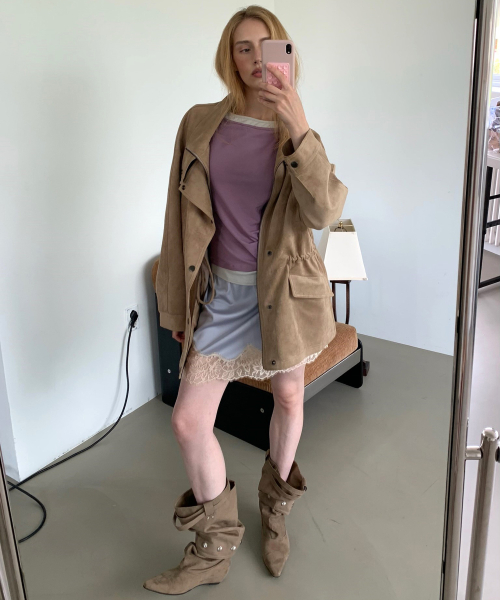 LEGACY STRING JUMPER (SUEDE BEIGE)