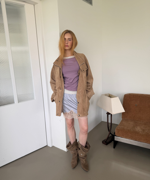 LEGACY STRING JUMPER (SUEDE BEIGE)