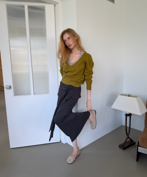 TWIST TABI FLAT (BEIGE)