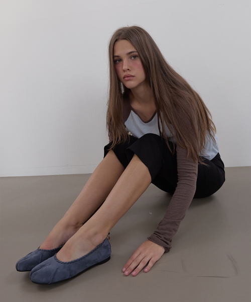 TWIST TABI FLAT (BLUE)