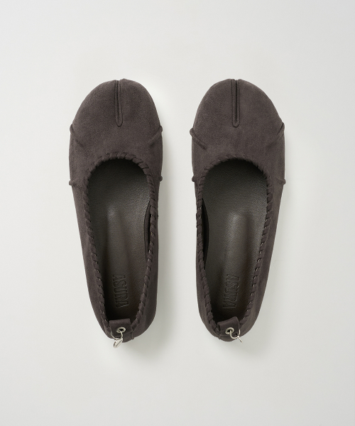 TWIST TABI FLAT (CHARCOAL)