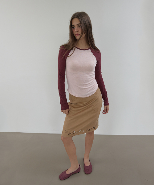 TWIST SUEDE TABI (VIOLET)