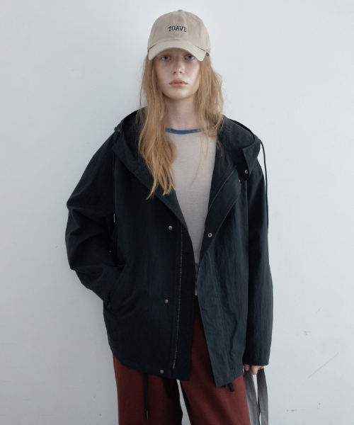 Ghost Hooded Field Jacket (Black)