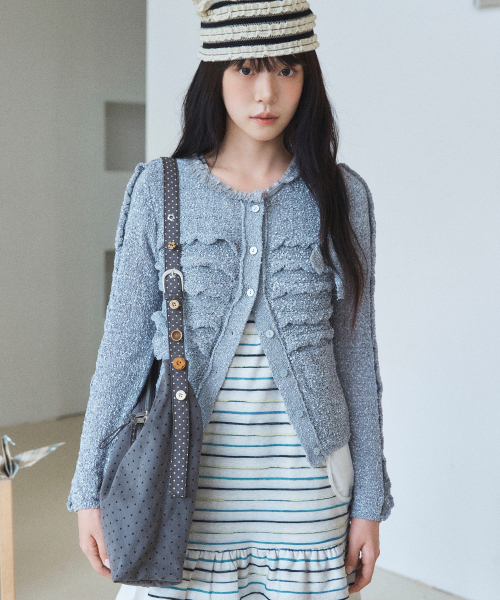 OTZ X ANEUNBIN Mori-check big hobo shoulder bag OZBGGA304H