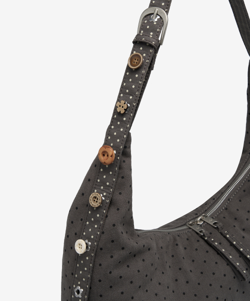 OTZ X ANEUNBIN Mori-check big hobo shoulder bag OZBGGA304H