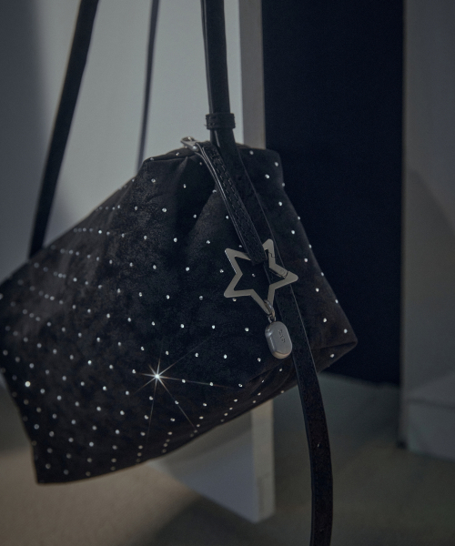 STARRY Hotfix 2-Way Shoulder Bag Black OZBGGA303B