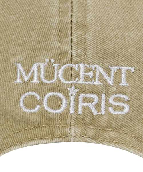 [MUCENTXCOIRIS] PIGMENT BALL CAP (3COLOR)