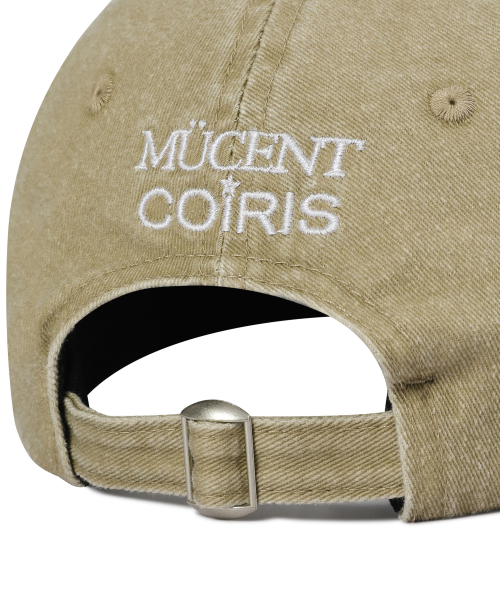 [MUCENTXCOIRIS] PIGMENT BALL CAP (3COLOR)