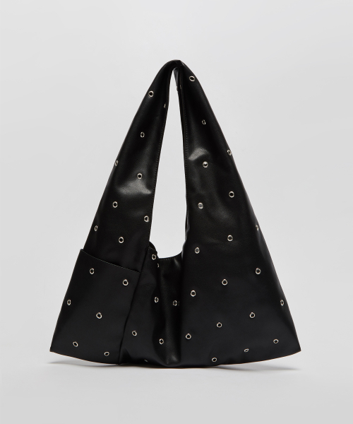 Eyelet shoulder bag(Deep sleep)_OVBSX26255BLK