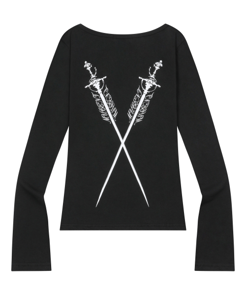 RAPIER CROSS LONG SLEEVE T (2COLOR)