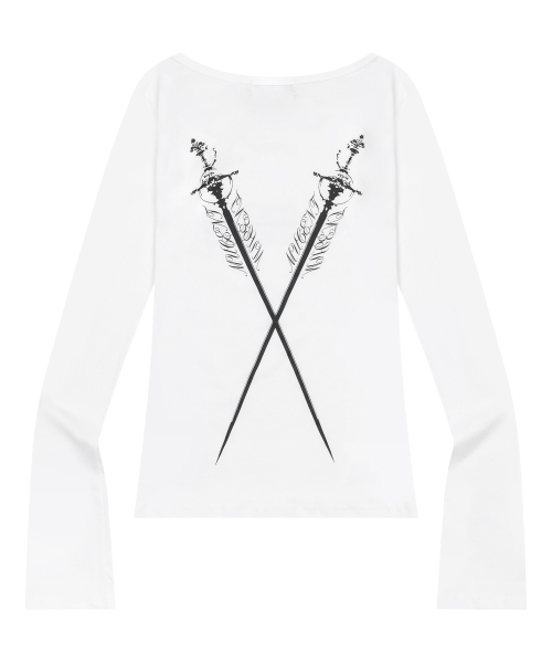 RAPIER CROSS LONG SLEEVE T (2COLOR)