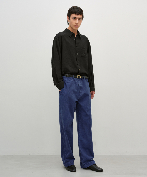 Silk Shirt BLACK