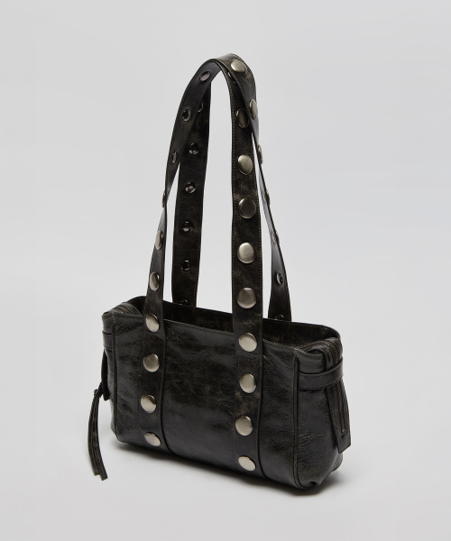 Stud shoulder bag(Ash grey)_OVBSX26254PUG