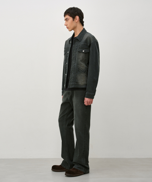 Denim Ranch Jacket KHAKI