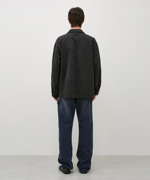 French Work Jacket INK BLACK