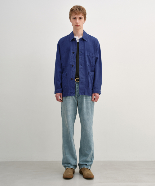 French Work Jacket FRENCH BLUE