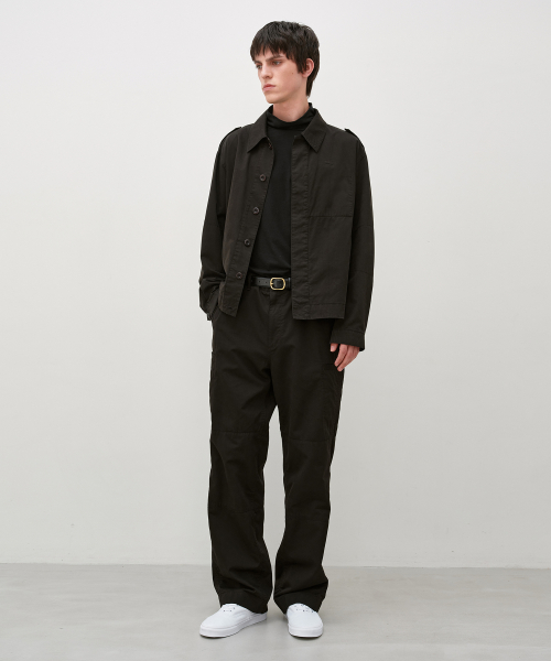 Military Mechanic Jacket BLACK