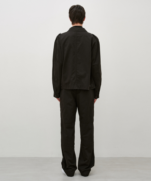 Military Mechanic Jacket BLACK