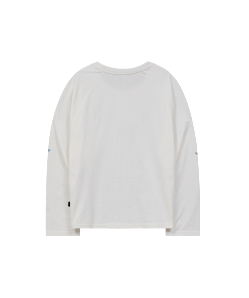 Maltese Adventure Raglan Long Sleeve T-shirt IVORY