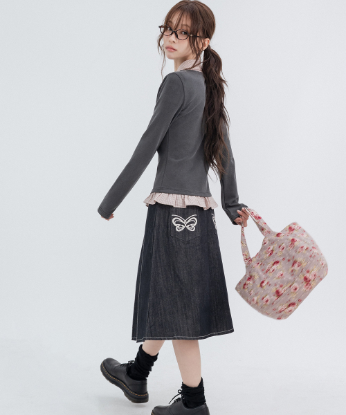 Layered Long-Sleeve Shirts_Charcoal