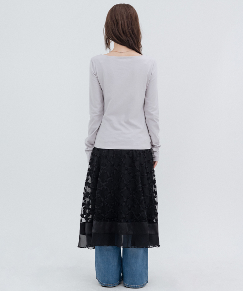 Muse Graphic Long Sleeve_Indie Pink