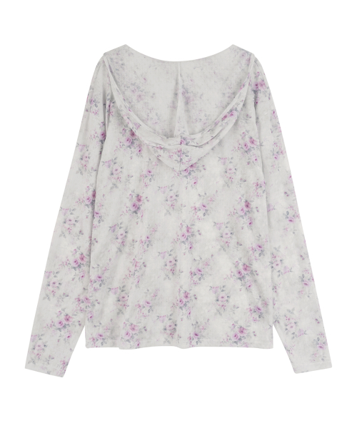 Flower Hood Long Sleeve_Mint