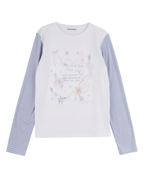 Fairy Garden Long Sleeve_White