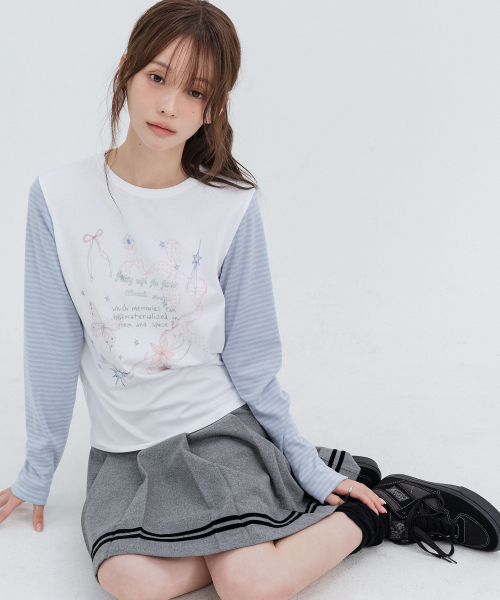 Fairy Garden Long Sleeve_White