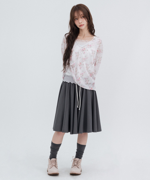 Soft SMORK Skirts_Charcoal