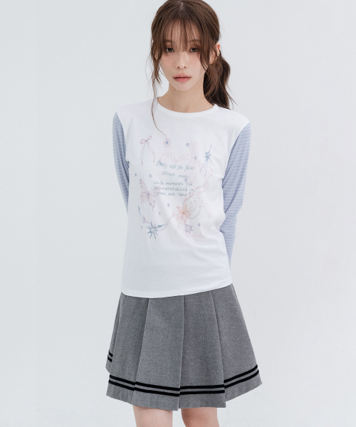 Velvet Midi Pleats_Gray