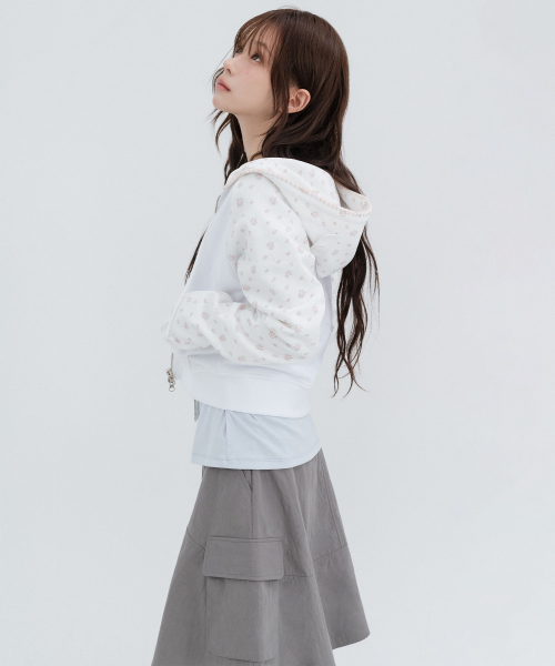Cargo Midi Skirt_Gray