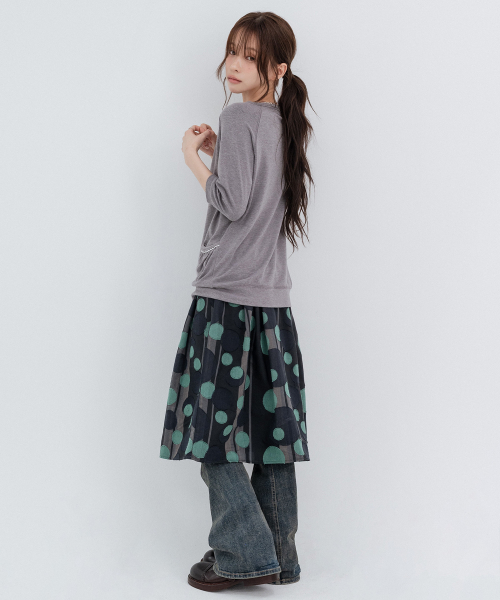 Lace Vintage Cardigans_Gray