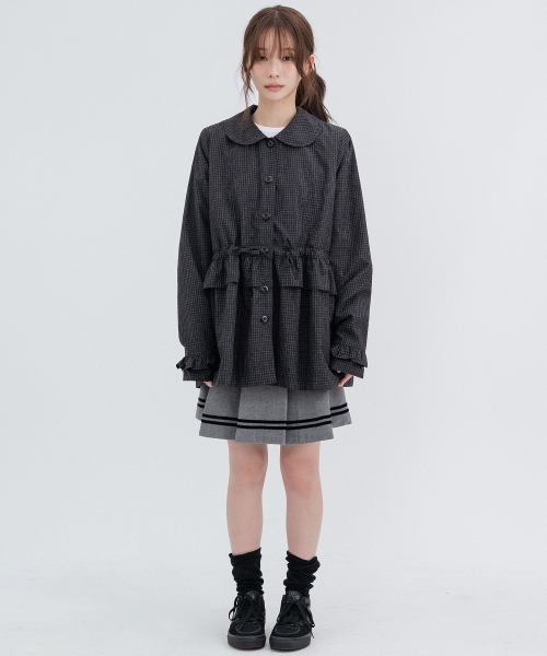 Ruffle Vintage Jacket
