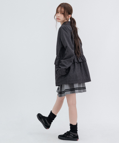 Ruffle Vintage Jacket