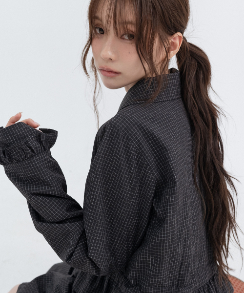 Ruffle Vintage Jacket