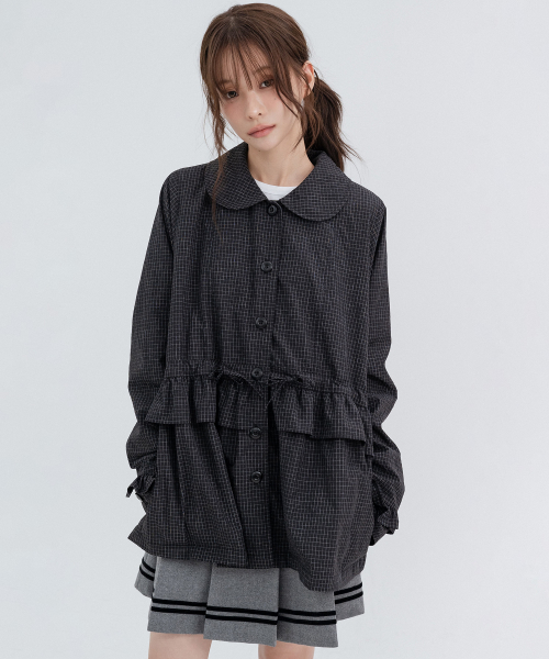 Ruffle Vintage Jacket