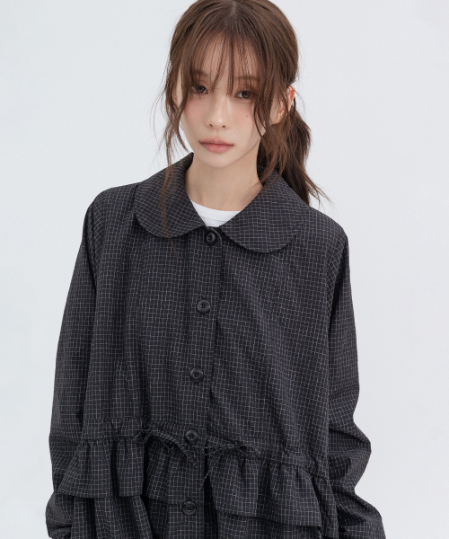 Ruffle Vintage Jacket