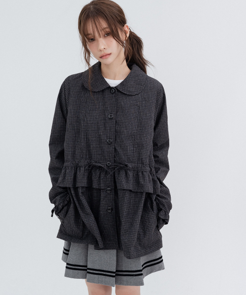 Ruffle Vintage Jacket