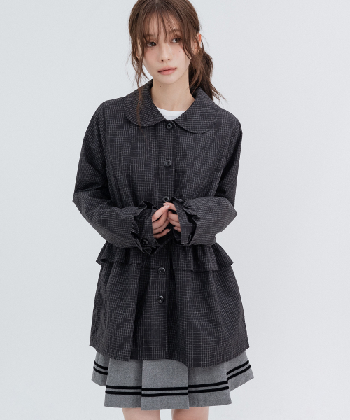 Ruffle Vintage Jacket