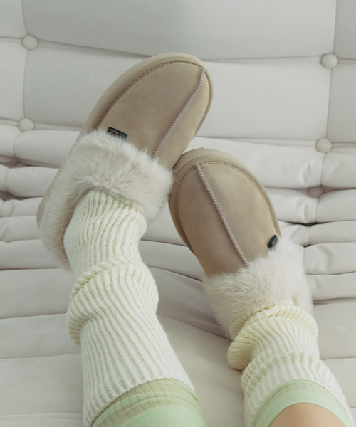 CLOUDY PLATFORM FUR MULES - 5 colors