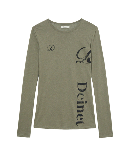 SYMBOL POINT SLEEVE IN KHAKI