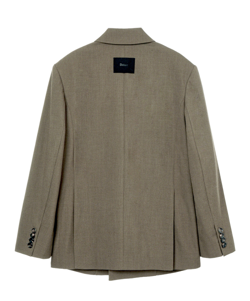 DOUBLE JACKET IN BROWN