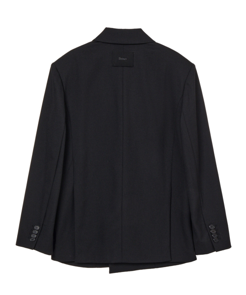 DOUBLE JACKET IN BLACK