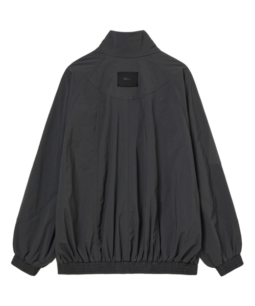 HIGH NECK OVERSIZED JUMPER IN CHARCOAL