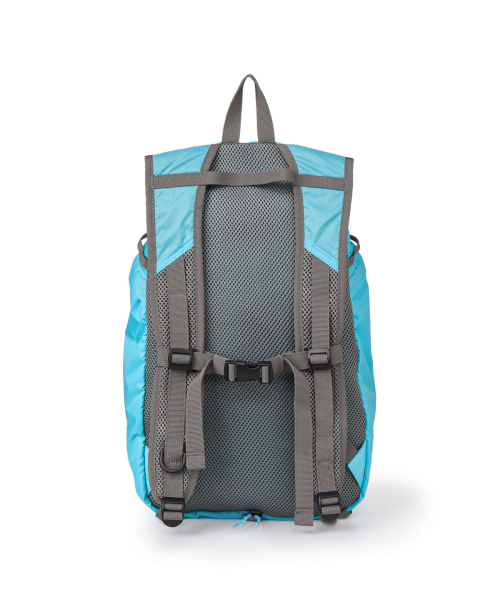 NYLON ESSENTIAL LOGO BACKPACK IN BLUE